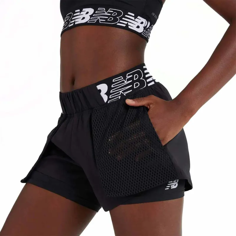 New balance transform 2 in 1 short sales